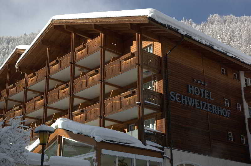 Wellnesshotel Schweizerhof Saas-Fee Zewnętrze zdjęcie